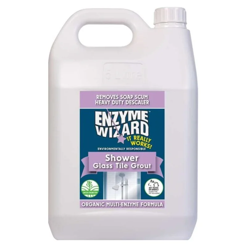 Enzyme Wizard Glass Tile Grout Cleaner 5L