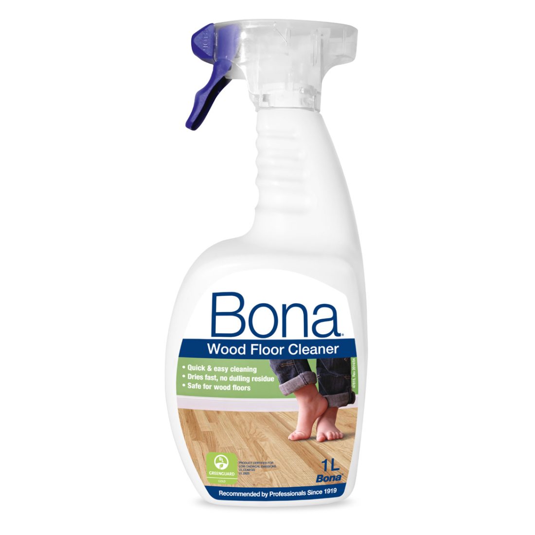 Bona Hardwood Floor Cleaner Spray Bottle 1L