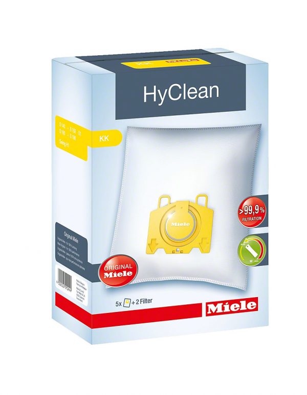 Miele KK Vacuum Cleaner Bags - Genuine HyClean Dust Bags