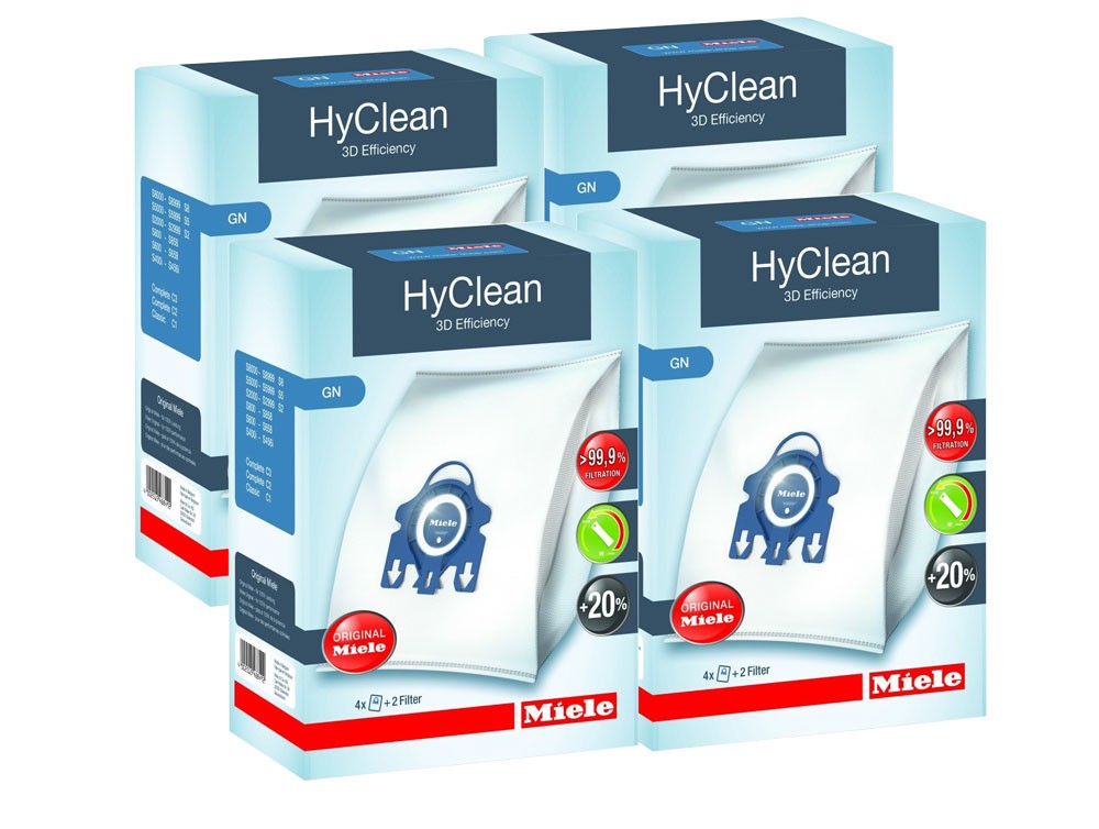 Miele GN HyClean 3D Efficiency Genuine Vacuum Bags C3 Powerline