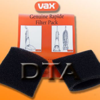 VAX Rapid Carpet Shampoo Filters 2pk - Genuine