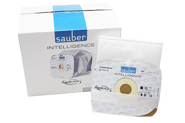 16 X GENUINE SAUBER SI-200 INTELLIGENCE SYNTHETIC VACUUM CLEANER BAGS SI200 