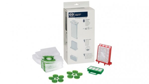 SEBO K Series Service Kit - 8 Bags + 1 Hospital Grade Micro Filter + 1 Exhaust Filter
