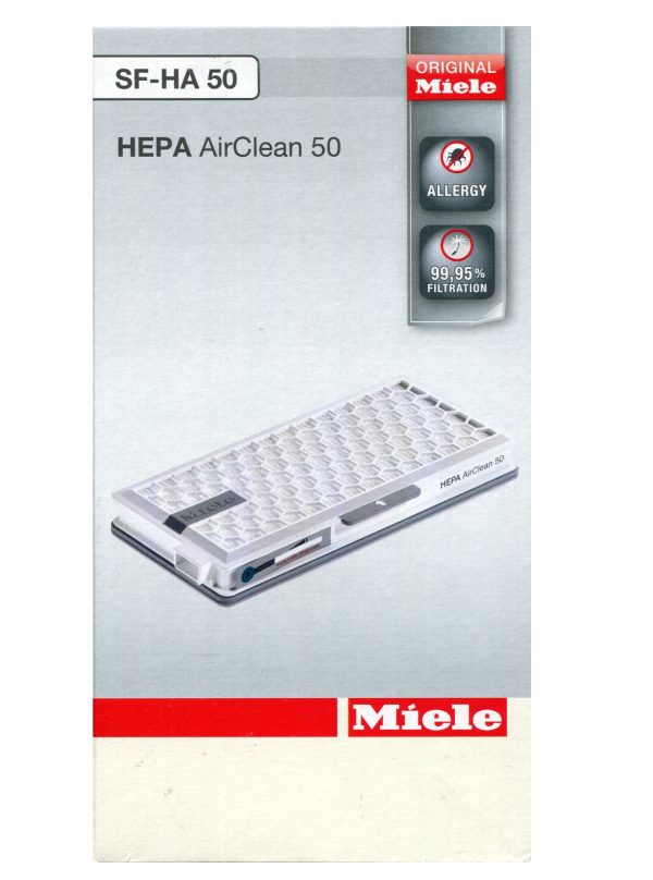 Miele S6000..S6999 Vacuum Cleaner SF-HA50 HEPA AirClean Filter - Genuine