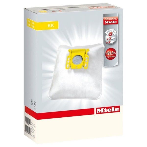 MIELE GENUINE KK VACUUM CLEANER BAGS FOR S190 H1 SWING STICK UPRIGHT 