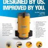 GENUINE GHIBLI T1 BACKPACK VACUUM CLEANER DOMEL MOTOR 1450WATT MAX - Image 3